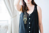 Dreamcatcher Pendant Necklace (4295633633360)